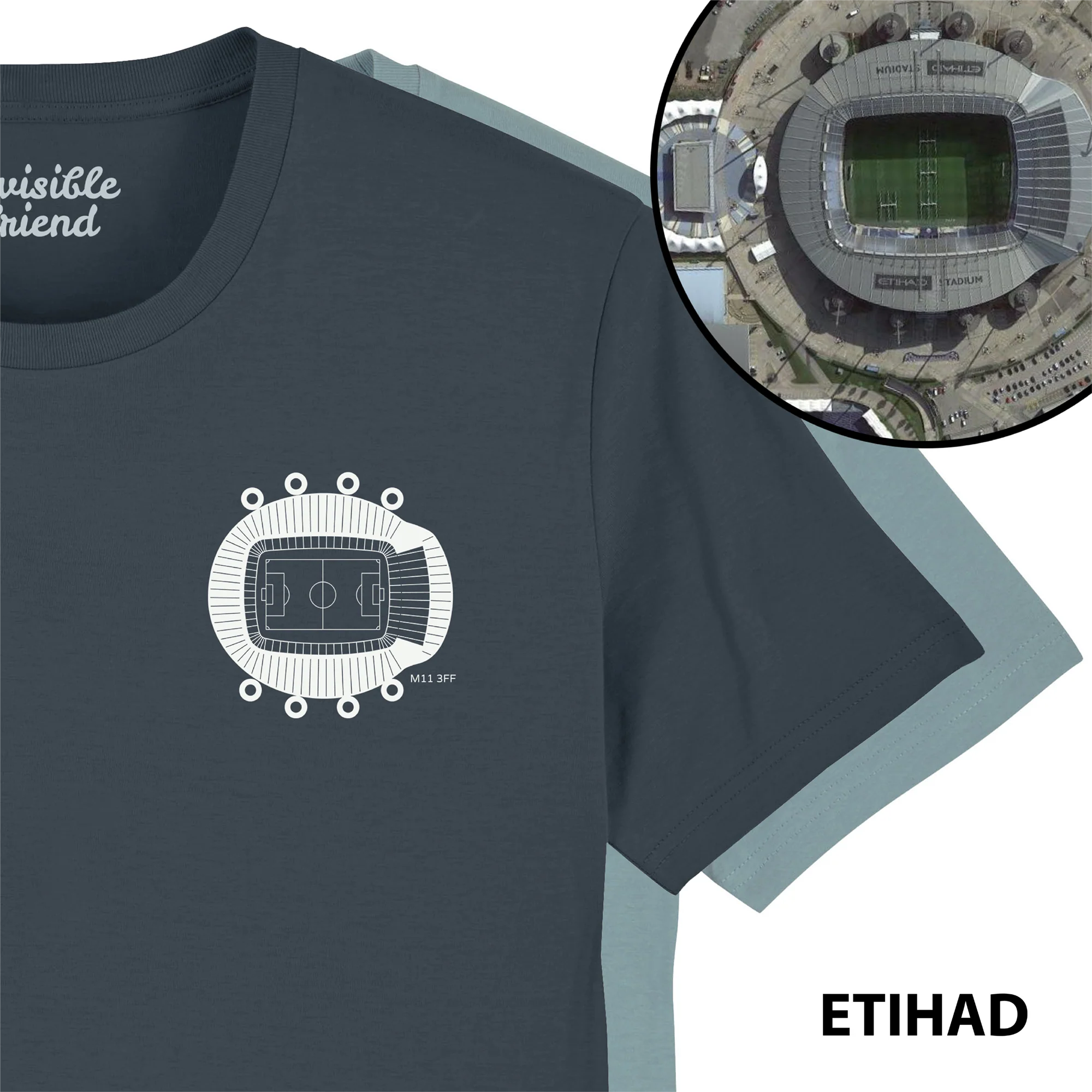 Any English Football Stadium Aerial View T Shirt - Image 7