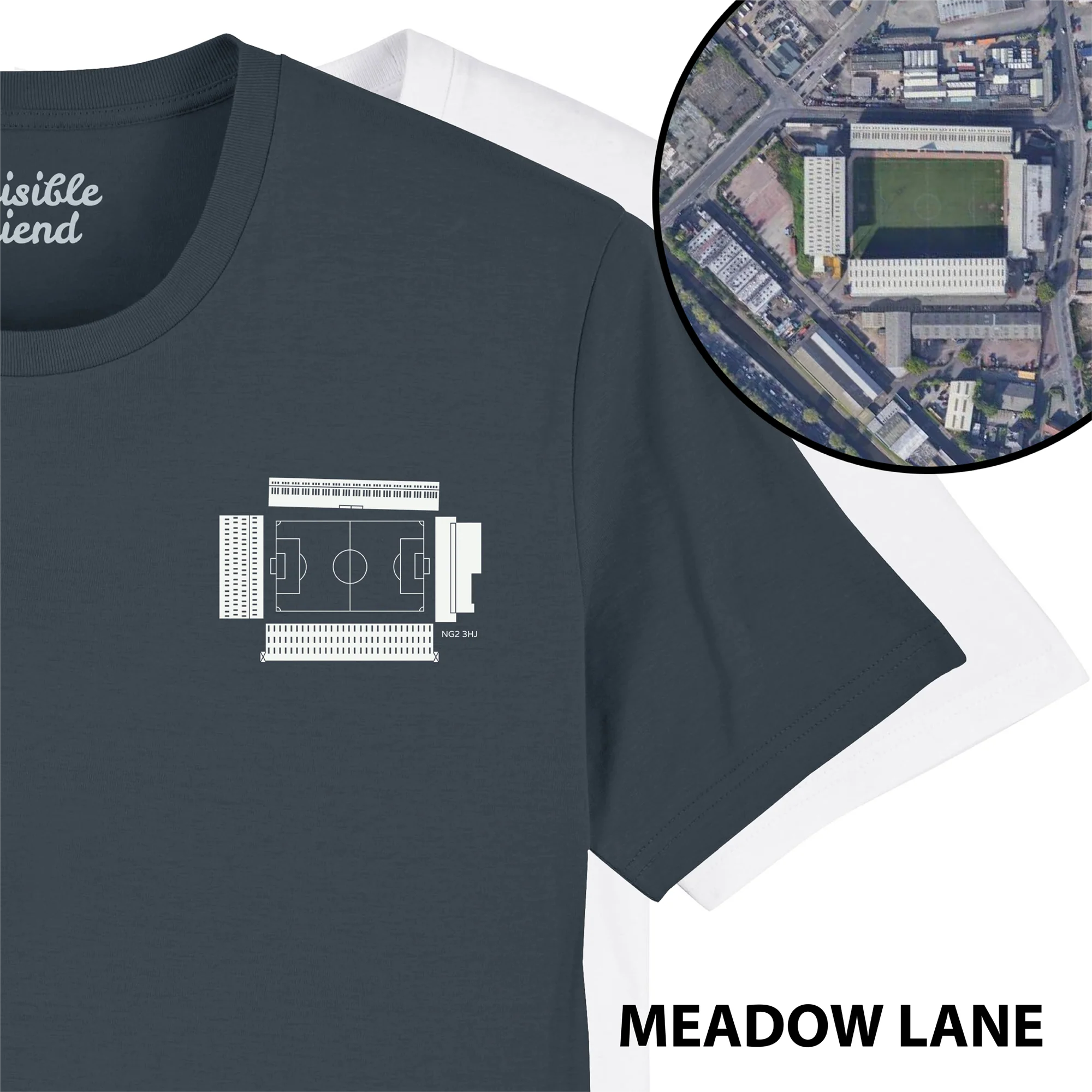 Any English Football Stadium Aerial View T Shirt - Image 9