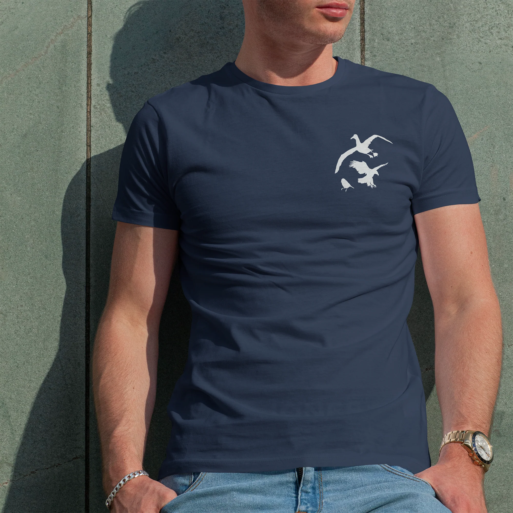 Birdie Eagle Albatross Side Motif T Shirt - Image 3