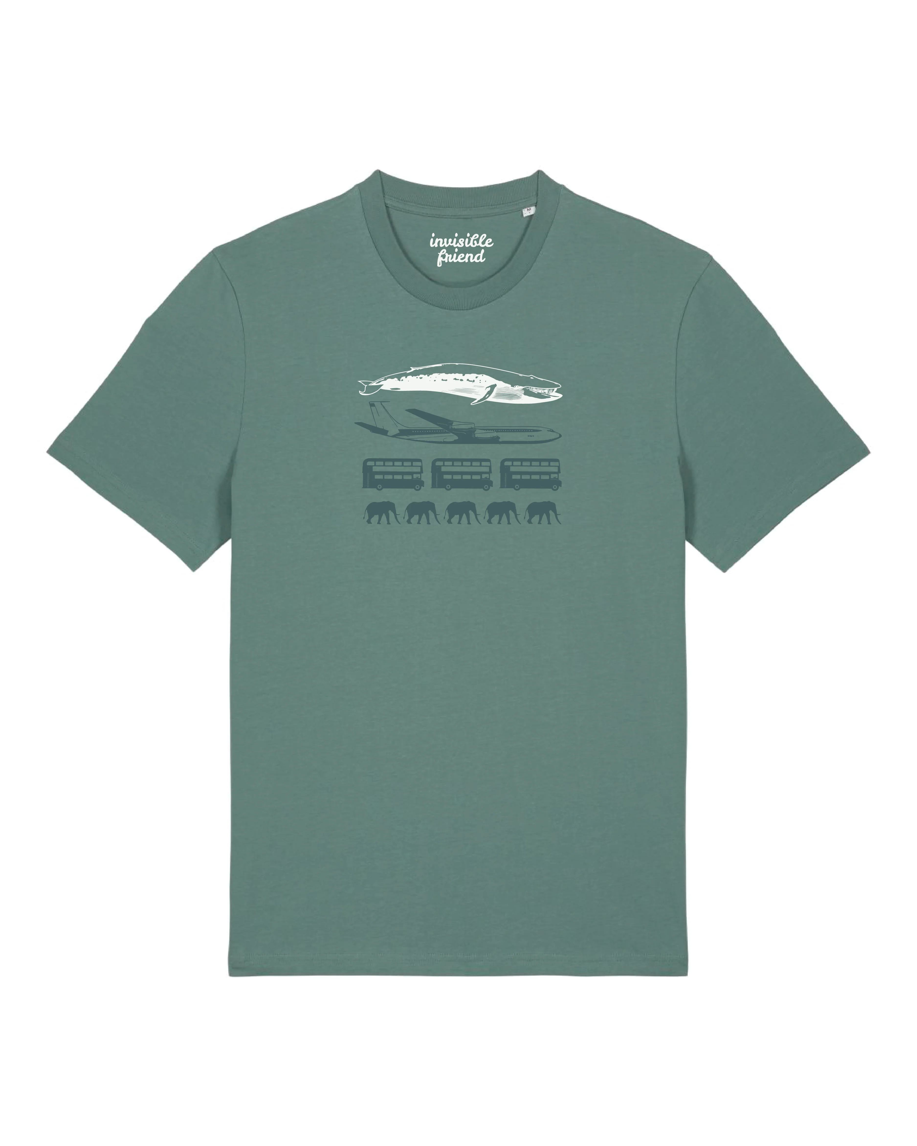 Blue Whale Size T Shirt - Image 3