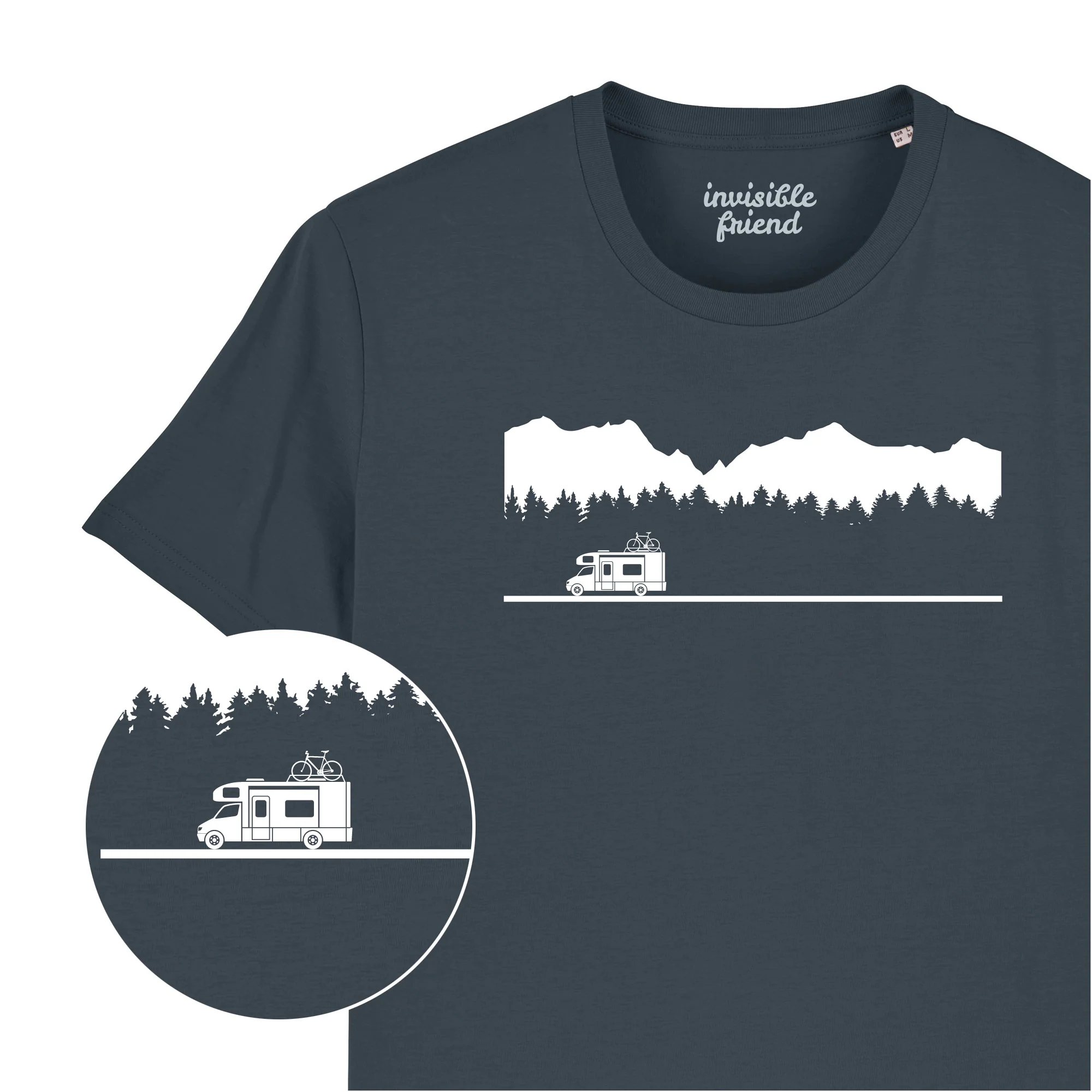 Motorhome Mountains T Shirt - Image 3