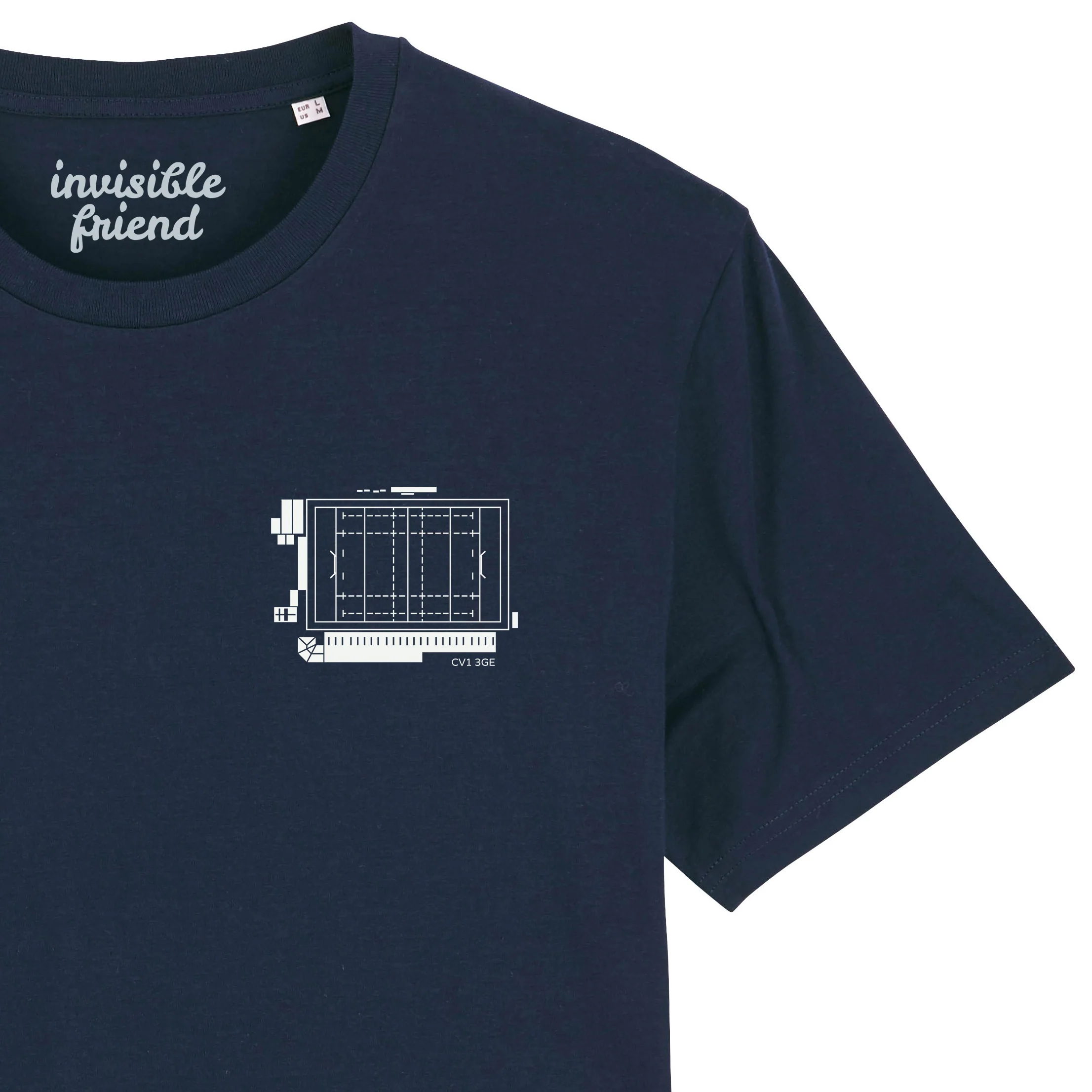 Coventry RUFC Butts Park Arena T Shirt - Image 3