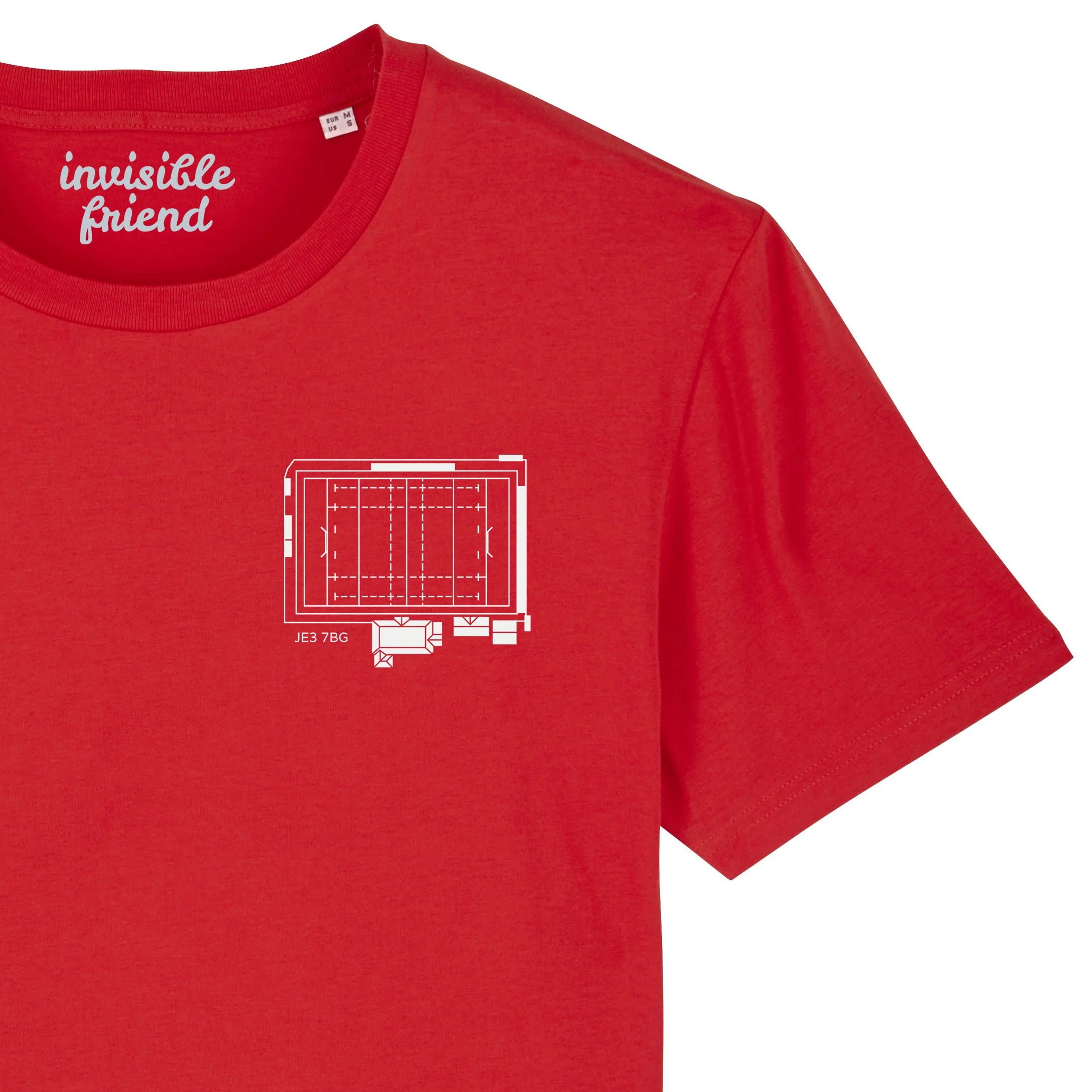 Jersey Reds RUFC Ground T Shirt - Image 2