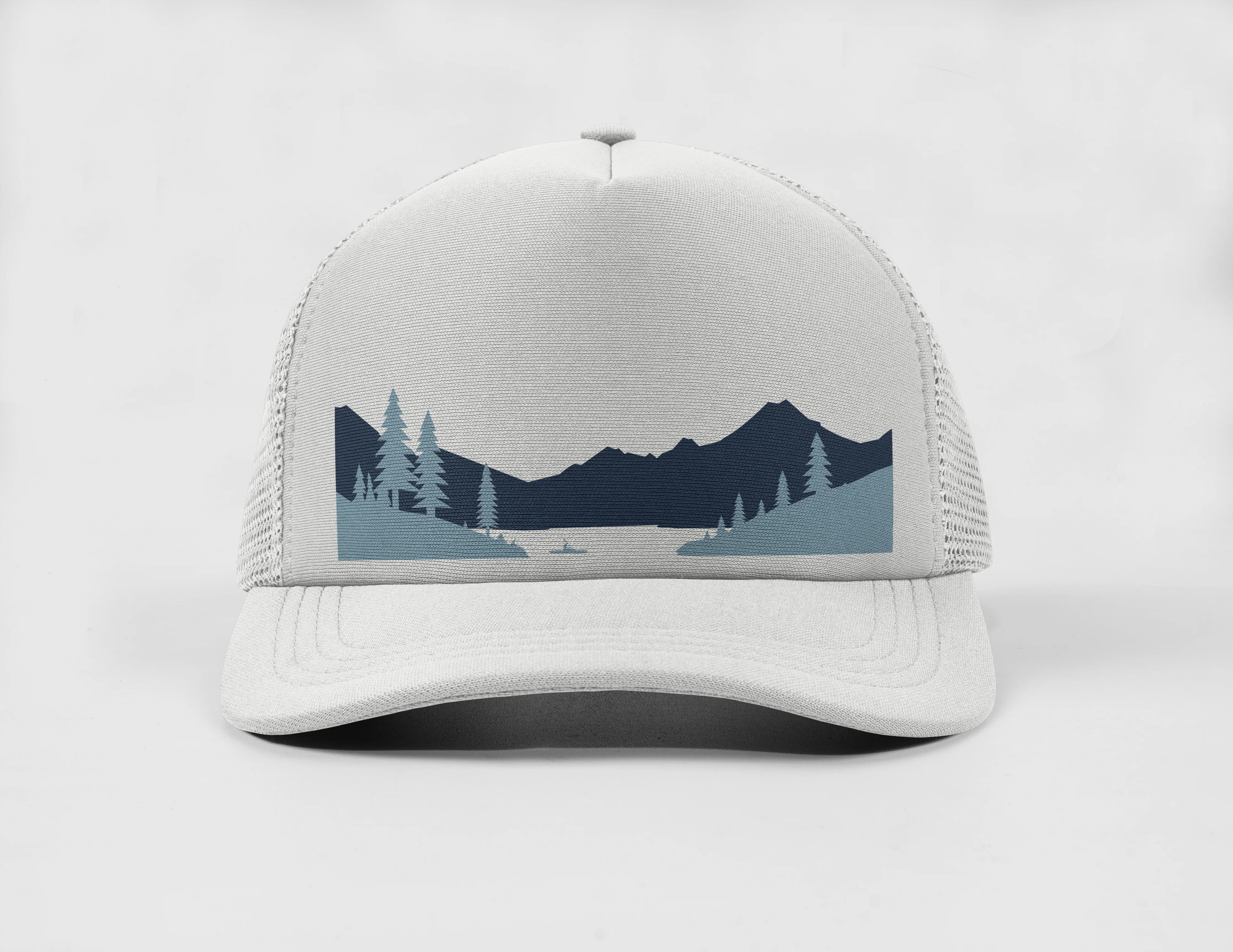 Kayak Lake Trucker Cap