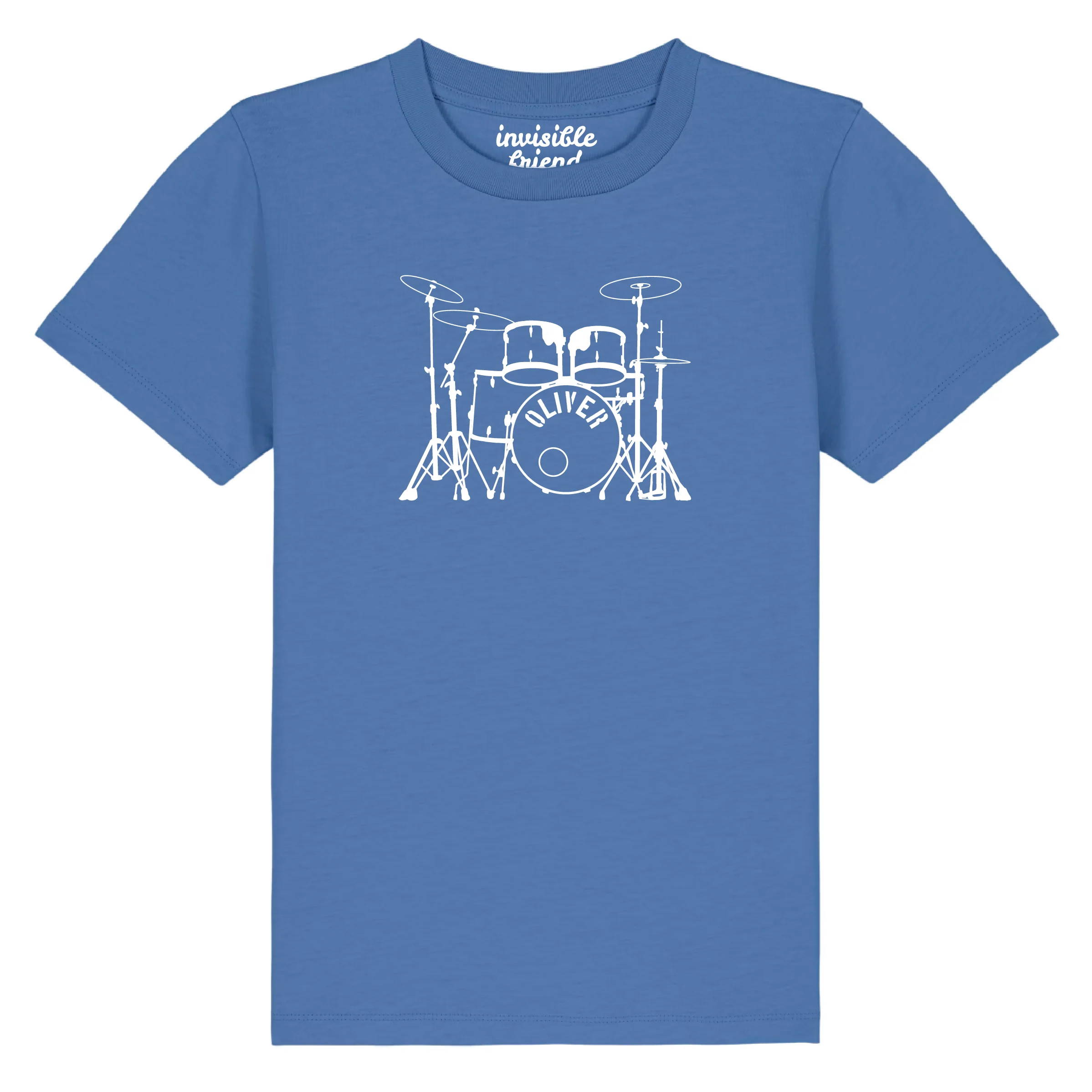 Personalised Drum Kit T Shirt - Kids - Image 4